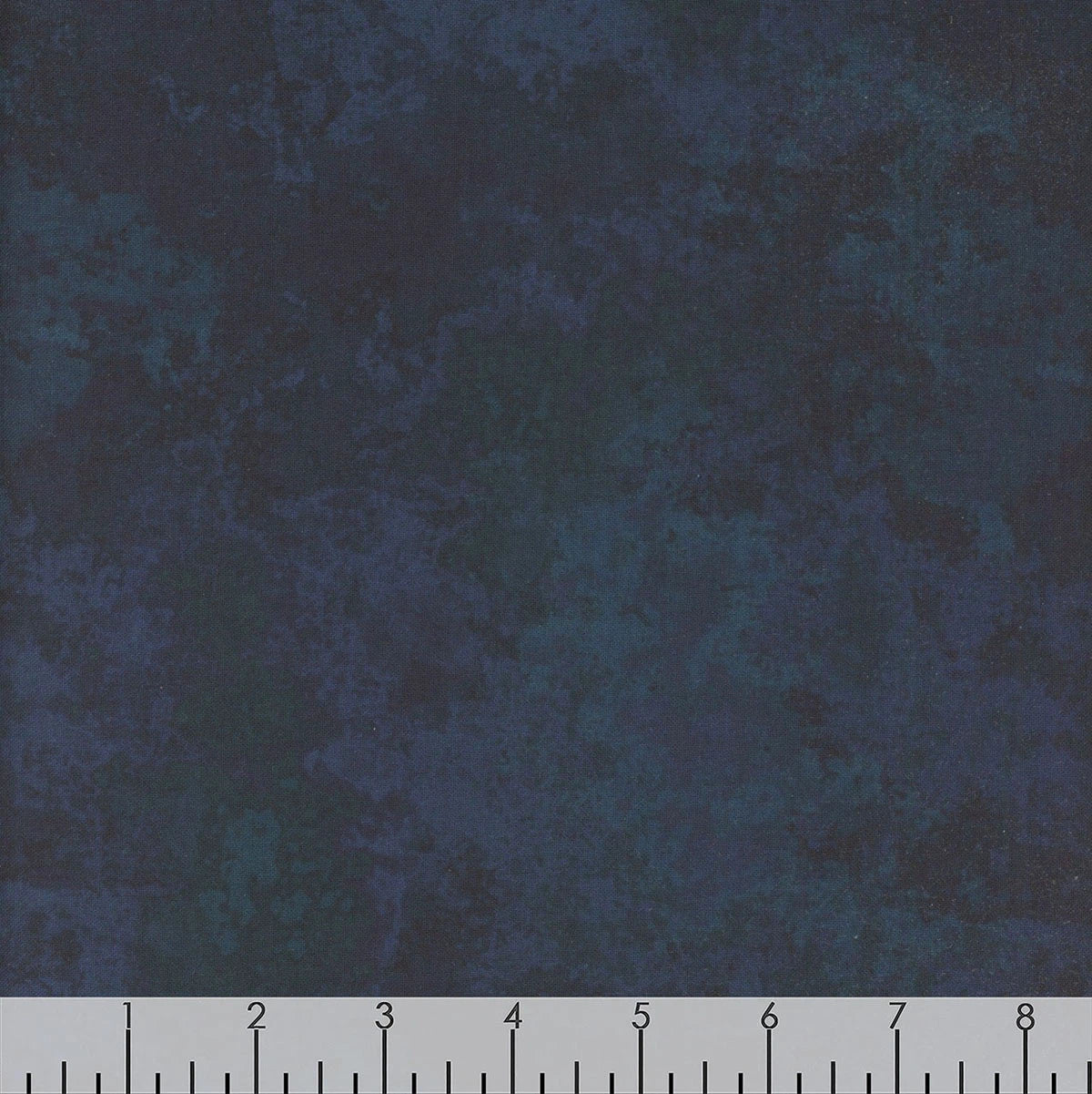 Magical Winter Woodlands Grunge Texture Indigo Jan Mott Henry Glass Cotton Fabric HG-3702-79
