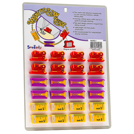 Magnetic Seam Guide with Board Sewing Machine Zipper Ruler Hobby Gifts HTL HTL-N4352-1
