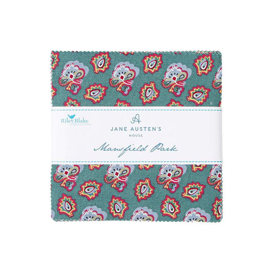 Mansfield Park 5" Squares Stacker 42pcs Riley Blake Designs Cotton Fabric RB-5-15190-42