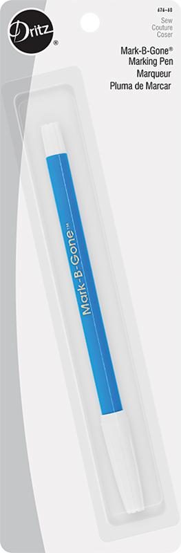 Mark B Gone Marking Pen Blue Water Soluble Ink Dritz DRITZ-676-60