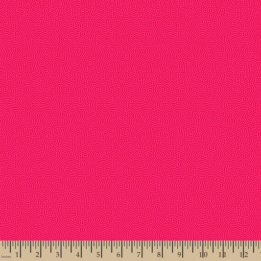 Maze Azalea Pink Patrick Lose Cotton Fabric