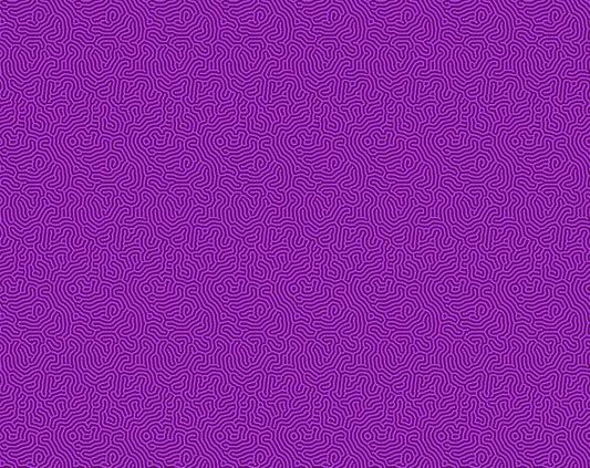 Maze Berry Purple Patrick Lose Cotton Fabric