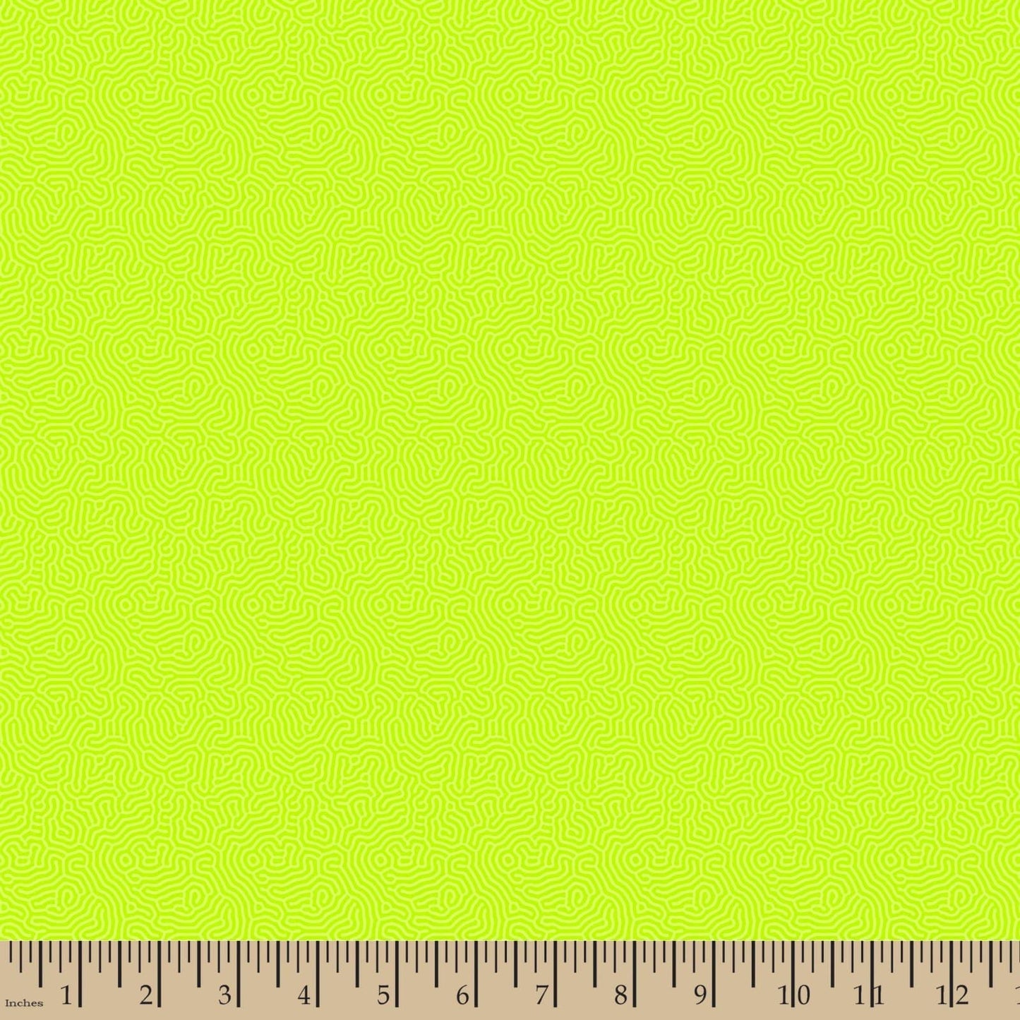 Maze Celery Light Green Patrick Lose Cotton Fabric