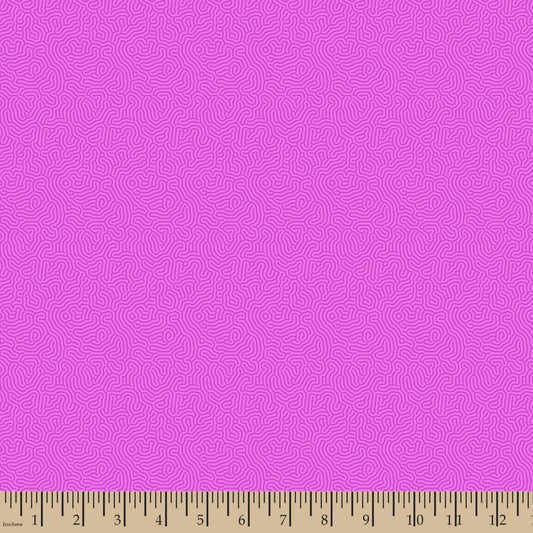 Maze Orchid Purple Patrick Lose Cotton Fabric