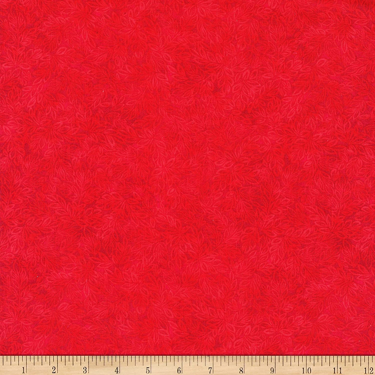 Meadow Mini Leaf Blender Cherry Red Timeless Treasures Cotton Fabric