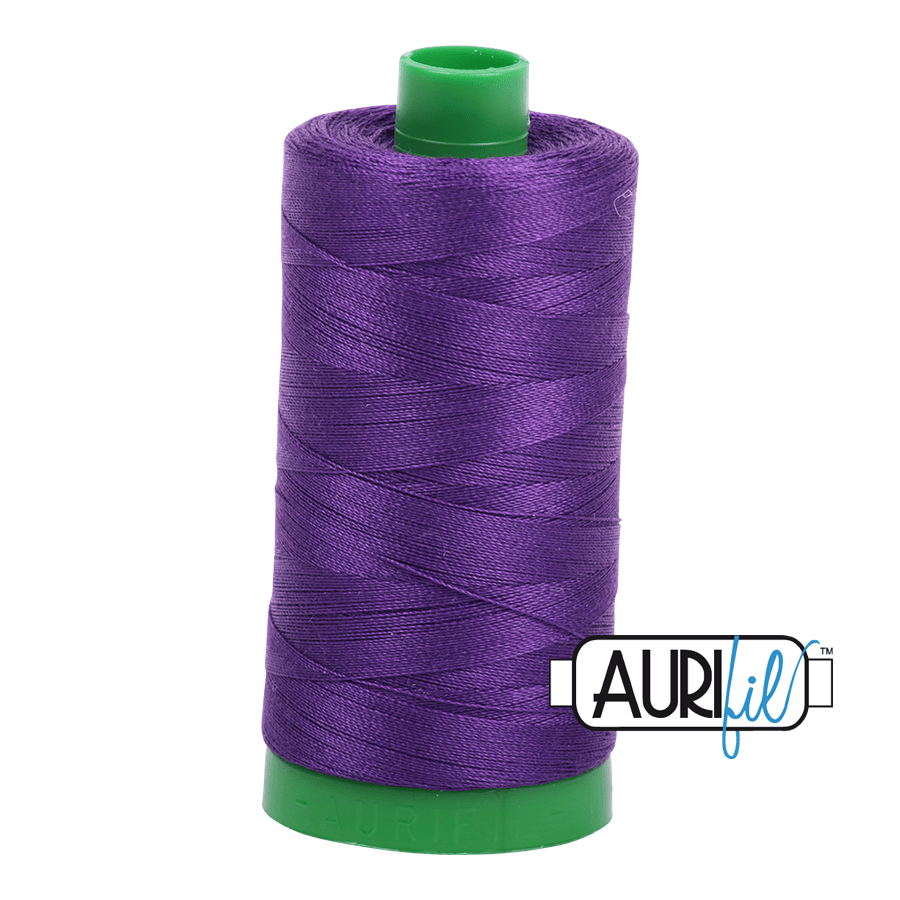 Medium Purple 40 wt 1094 yd Large Spool Aurifil Cotton Quilting Thread AF-MK40SC6-2545