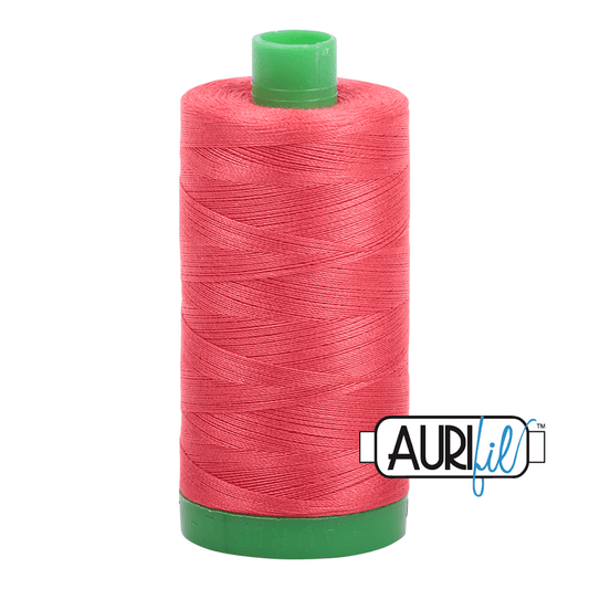 Medium Red 40 wt 1094 yd Large Spool Aurifil Cotton Quilting Thread AF-MK40SC6-5002