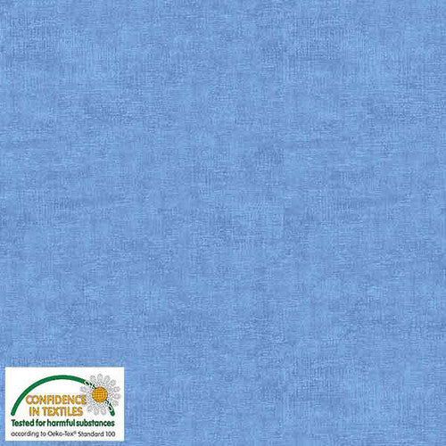 Melange Basic Tonal Blender Air Blue Stof Blank Quilting Cotton Fabric