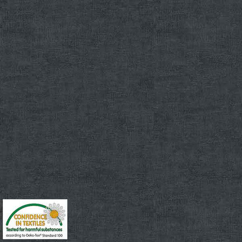 Melange Basic Tonal Blender Black Gray Stof Blank Quilting Cotton Fabric