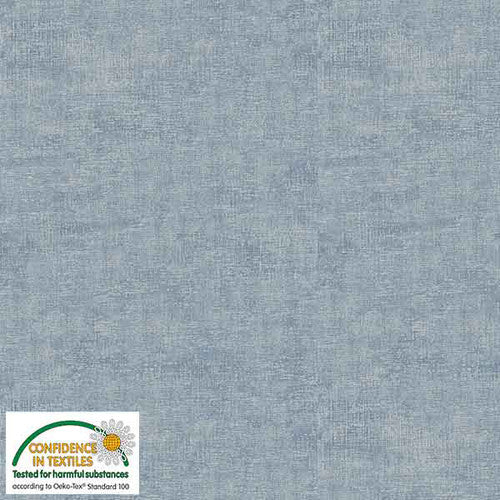 Melange Basic Tonal Blender Blue Gray Stof Blank Quilting Cotton Fabric