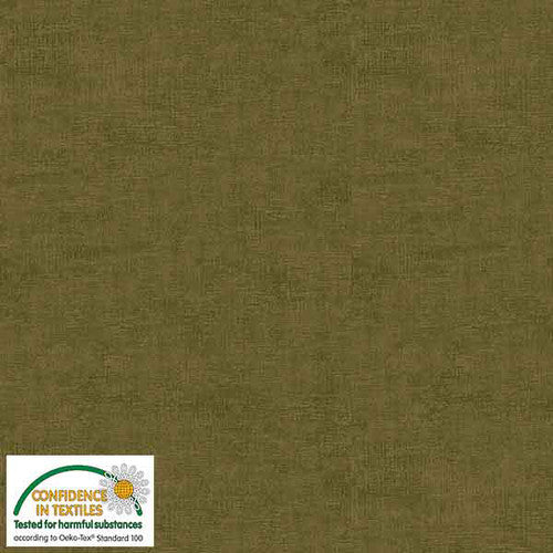 Melange Basic Tonal Blender BrownGreen Stof Blank Quilting Cotton Fabric