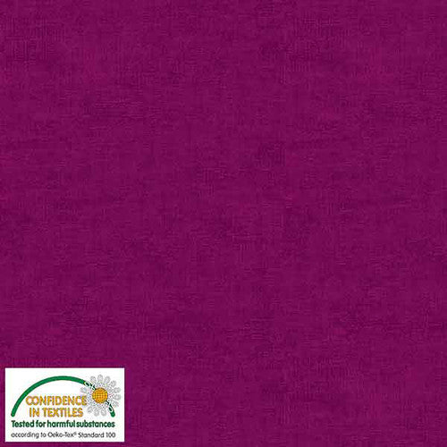 Melange Basic Tonal Blender Dark Grape Stof Blank Quilting Cotton Fabric