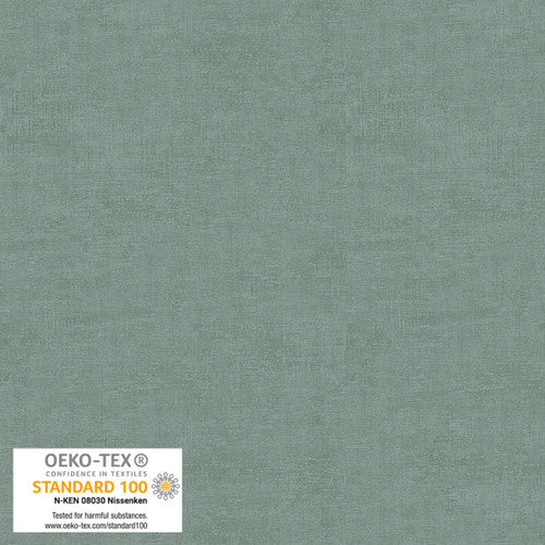 Melange Basic Tonal Blender Dusty Stone Green Stof Blank Quilting Cotton Fabric