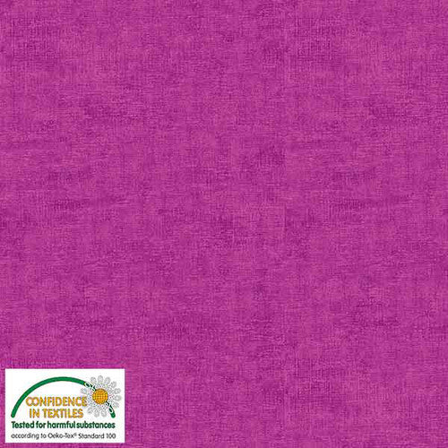 Melange Basic Tonal Blender Fuchsia Pink Stof Blank Quilting Cotton Fabric