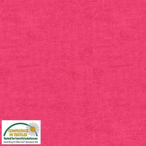 Melange Basic Tonal Blender Fuchsia Stof Blank Quilting Cotton Fabric