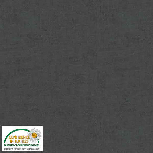 Melange Basic Tonal Blender Gray Black Stof Blank Quilting Cotton Fabric