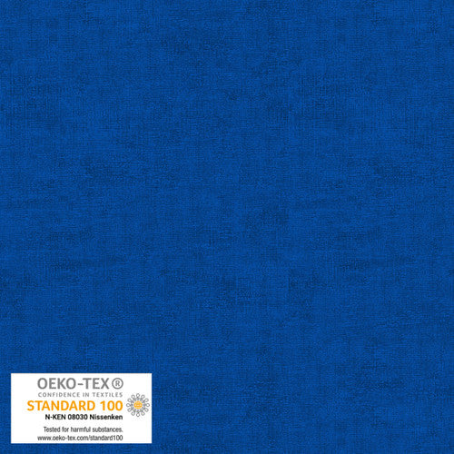 Melange Basic Tonal Blender Imperial Blue Stof Blank Quilting Cotton Fabric