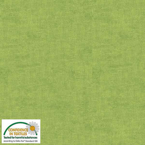 Melange Basic Tonal Blender Jade Green Stof Blank Quilting Cotton Fabric