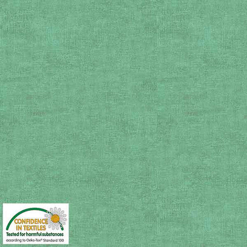 Melange Basic Tonal Blender Jade Stof Blank Quilting Cotton Fabric