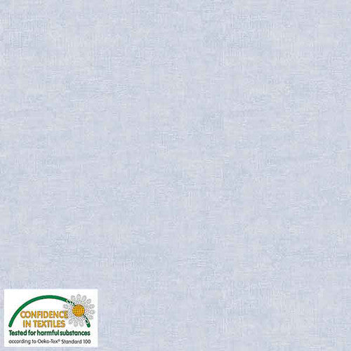 Melange Basic Tonal Blender Light Blue Stof Blank Quilting Cotton Fabric