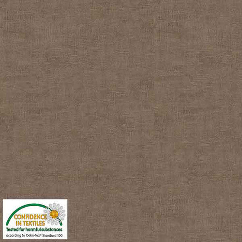 Melange Basic Tonal Blender Light Brown Stof Blank Quilting Cotton Fabric