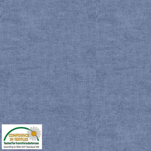 Melange Basic Tonal Blender Light Denim Stof Blank Quilting Cotton Fabric