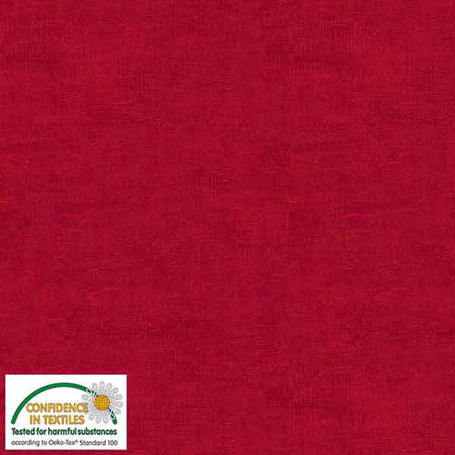 Melange Basic Tonal Blender Medium Burgundy Stof Blank Quilting Cotton Fabric