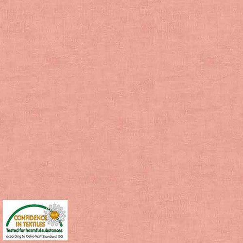 Melange Basic Tonal Blender Peach Stof Blank Quilting Cotton Fabric