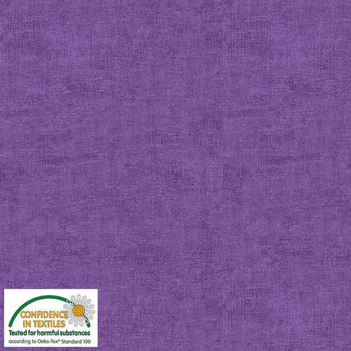 Melange Basic Tonal Blender Purple Stof Blank Quilting Cotton Fabric