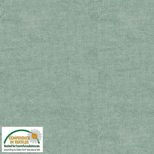 Melange Basic Tonal Blender Seafoam Green Stof Blank Quilting Cotton Fabric