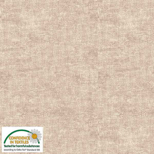 Melange Basic Tonal Blender Tan Stof Blank Quilting Cotton Fabric