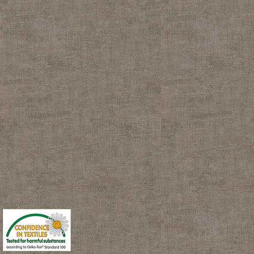 Melange Basic Tonal Blender Taupe Grey Stof Blank Quilting Cotton Fabric