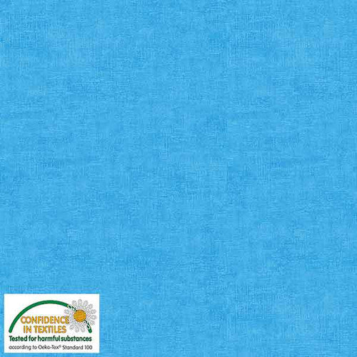 Melange Basic Tonal Blender Turquoise Stof Blank Quilting Cotton Fabric