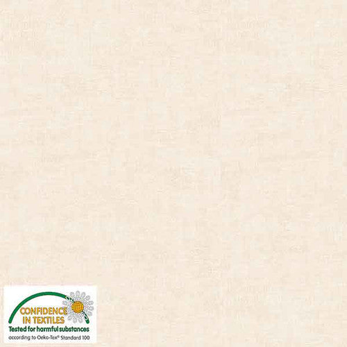 Melange Basic Tonal Blender Cream Stof Blank Quilting Cotton Fabric