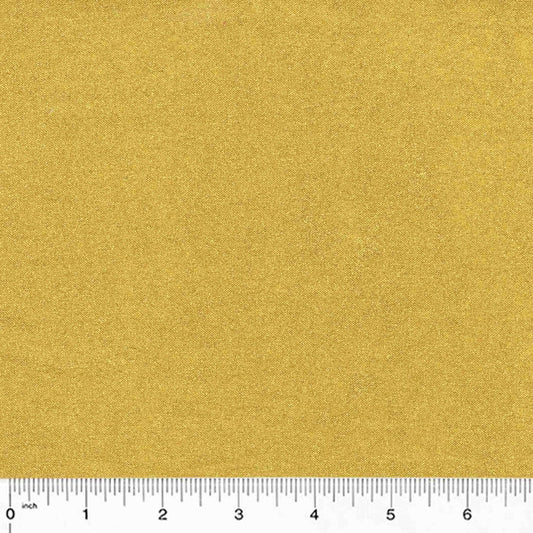 Metallics Blender Gold Windham Fabrics Cotton Fabric WF-38934M-1