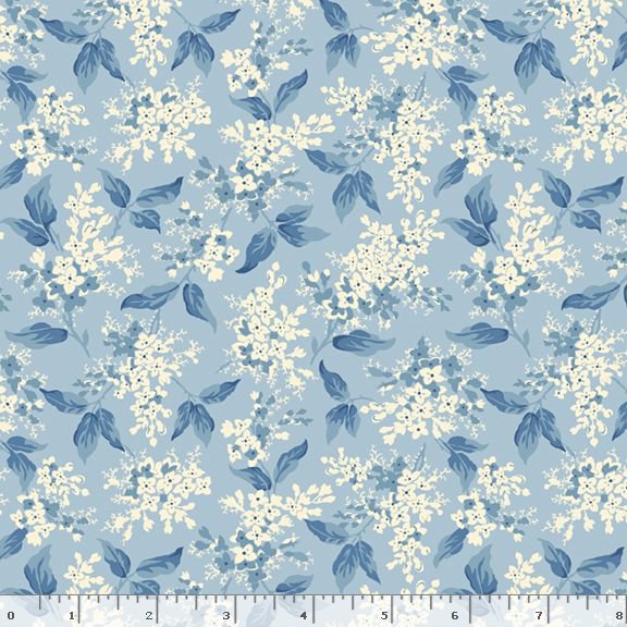 Middleboro Road Lilac Sky Suzi Smith Marcus Fabrics Cotton Fabric MF-R581568D-SKY