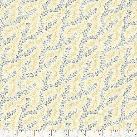 Middleboro Road Willow Cream Suzi Smith Marcus Fabrics Cotton Fabric MF-R581562D-CREAM