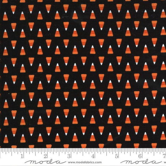 Midnight Magic 2 Candy Corn Halloween Midnight Black April Rosenthal Prairie Grass Moda Cotton Fabric