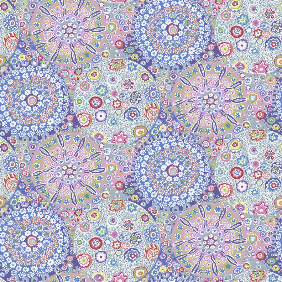 Millefiore Pastel 108" wideBack Kaffe Quilt Backs Kaffe Fassett Collective Free Spirit Cotton Fabric