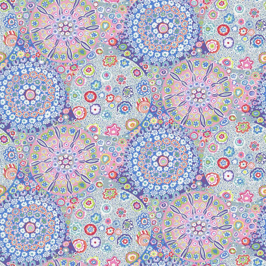 Millefiore Pastel 108" wideBack Kaffe Quilt Backs Kaffe Fassett Collective Free Spirit Cotton Fabric