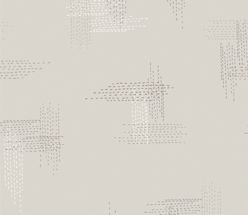 Mineral Fusion Miss Thread Mineral Neutral Bari J. Art Gallery Fabrics Premium Cotton Fabric AGF-FUSMN2908