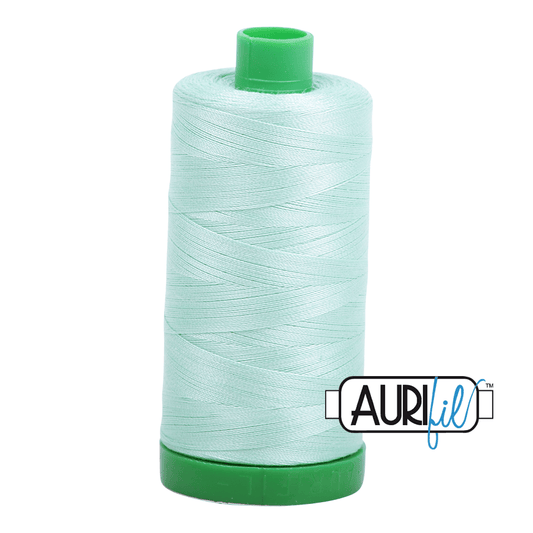 Mint Green 40 wt 1094 yd Large Spool Aurifil Cotton Quilting Thread AF-MK40SC6-2830