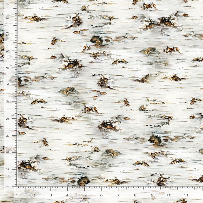 Misty Mountain Birch Tree Texture Birch Dona Gelsinger Timeless Treasures Cotton Fabric TT-DONA-CD3199-BIRCH