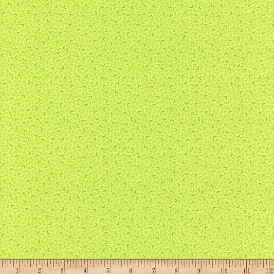 MixMasters Mashup Boomerangs Spring Green Patrick Lose Cotton Fabric