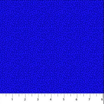 MixMasters Mashup Jimmies Iris Blue Patrick Lose Cotton Fabric