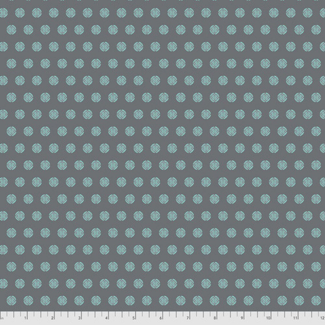 Mod Cloth Dab Geo Earth Grey Sew Kind of Wonderful Free Spirit Fabrics Cotton Fabric