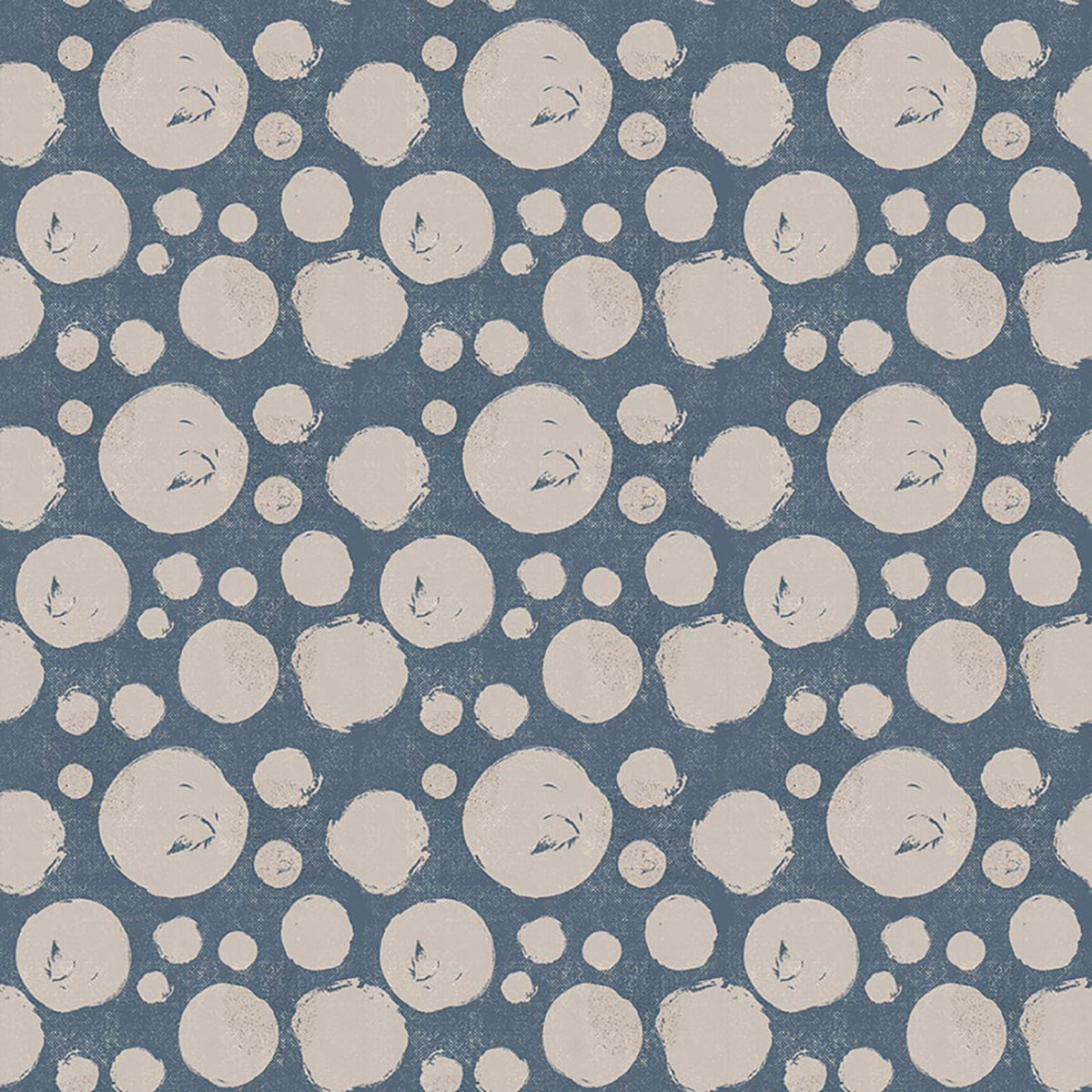 Modern Abstractions Dots Allover Slate Gray Bentpath Studios Blank Quilting Cotton Fabric