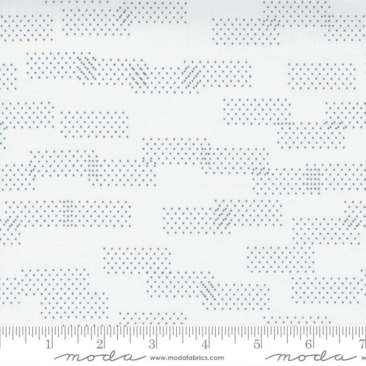 Modern Background Paper BG Even More Paper Blender Dots Modern Geo White Zen Chic Moda Fabrics Cotton Fabric