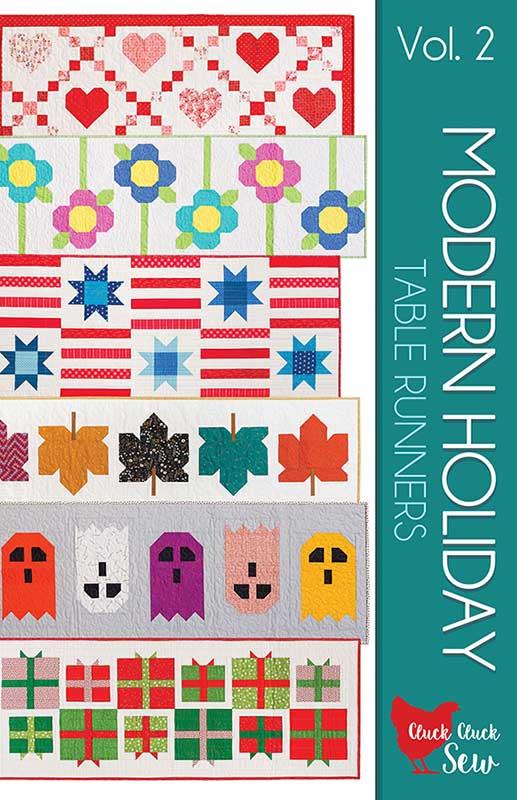 Modern Holiday Table Runners Pattern Cluck Cluck Sew CCS-210