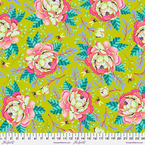 Moon Garden Kabloom Dawn Tula Pink Free Spirit Cotton Fabric